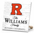Personalized Rutgers Scarlet Knights Family Name Sign – Custom Rutgers University Wood Wall Decor – Scarlet Knights Gift