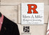 Personalized Rutgers University Graduation Sign – Custom Name & Class Year Plaque Gift for Scarlet Knights Graduate, Alumni & Student