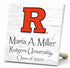 Personalized Rutgers University Graduation Sign – Custom Name & Class Year Plaque Gift for Scarlet Knights Graduate, Alumni & Student