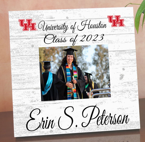 University of Houston Frame with Printed Photo - UH Graduation Class Year Frame