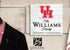 Personalized Houston Cougars Family Name Sign – Custom University of Houston Wood Wall Decor – Cougars Gift