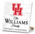 Personalized Houston Cougars Family Name Sign – Custom University of Houston Wood Wall Decor – Cougars Gift