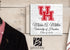 Official University of Houston Class Year Plaque with Name - Personalized Gift for Students and Alumni