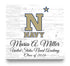 United States Naval Academy Class Year Plaque With Name - Personalized for Student, Alumni or Graduation Gift
