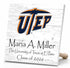 University of Texas at El Paso Class Year Plaque With Name - Personalized for Student, Alumni or Graduation Gift