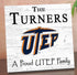 UTEP Miners Proud Family Sign - Personalized Family Name Wood Plaque - Officially Licensed Square Decor