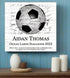 Soccer Plaque Recognition Award Personalized Senior Season End Gift