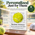 Personalized Tennis Plaque - Player Award or Coach Appreciation Gift - Signable
