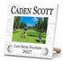 Golf Award Photo Plaque - Personalized Player, Coach or MVP Recognition Gift