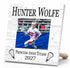 Lacrosse Award Photo Plaque - Personalized Player, Coach or MVP Recognition Gift