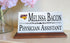 University of Northern Iowa Nameplate for Desk or Shelf for UNI Alumni, or Graduation Gift