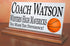 Basketball Coach Gift Plaque Custom Team Appreciation Award For Great Coaches
