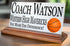 Basketball Coach Gift Plaque Custom Team Appreciation Award For Great Coaches