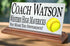 Softball Coach Gift Plaque Custom Team End of Season Gift For Great Coaches