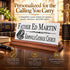 Church Desk Nameplate