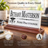 Nurse Practitioner Desk Nameplate - Personalized Solid Marble NP Name Plate Gift