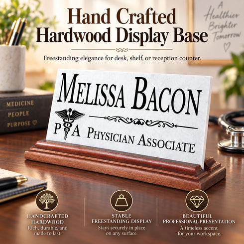 Physician Associate Desk Nameplate