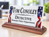 American Flag Desk Nameplate - Law Enforcement, Military & Government Workers