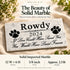 Dog Memorial Stone - If Love Could Have Saved You - Custom Personalized Marble