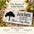 Memorial Stone - Planted in Loving Memory - Personalized Marble Plaque