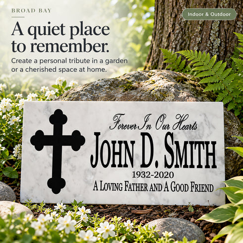 Loved One Memorial Stone - Forever In Our Hearts