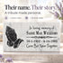 Personalized Prayer Hands Memorial Stone