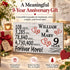 9th Anniversary Gift - Personalized Wood Sign for Husband, Wife or Couple - 9 Year