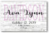 New Baby Gift Sign - Personalized Custom Wood Nursery Decor