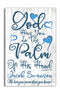 Birth or Baptism Gift Personalized GOD HAS YOU IN HIS PALM Verse
