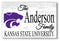 Kansas State Family Name Sign for K-State Alumni, Fans or Graduation