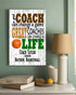 Basketball Coach Gift Plaque Personalized A Good Coach Can Change A Game A Great Coach Can Change A Life