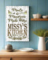 Personalized Kitchen Signs With Custom Name