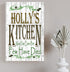 Personalized Kitchen Signs With Custom Name