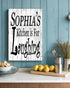 Personalized Kitchen Signs With Custom Name