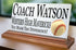 Baseball Coach Gift Plaque - Personalized Baseball Team Appreciation Award