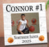 Basketball Award Photo Plaque - Personalized Player, Coach or MVP Recognition Gift