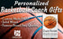 Basketball Coach Gift Plaque - Personalized Signable Team Award