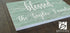 Blessed Family Name Sign - Personalized Custom Solid Wood Home Decor