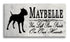 Cane Corso Memorial Stone - Custom Personalized Marble Grave Marker