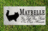 Cat Memorial Stone - You Left Paw Prints On My Heart - Personalized