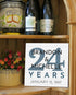 Anniversary Gift Sign by Year - Personalized with Name and Year for Husband Wife or Couple