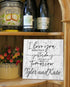 I Love You More Than Yesterday Sign - Personalized Custom Anniversary Gift