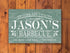 Custom Barbecue Sign - Personalized with Name for Backyard or Patio Decor