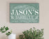 Custom Barbecue Sign - Personalized with Name for Backyard or Patio Decor