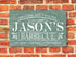Custom Barbecue Sign - Personalized with Name for Backyard or Patio Decor
