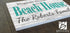 Custom Beach House Sign - Personalized Coastal Decor with Family Name