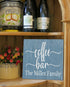 Coffee Bar Sign - Personalized Custom Name for Kitchen Home or Office