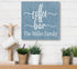Coffee Bar Sign - Personalized Custom Name for Kitchen Home or Office
