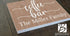 Coffee Bar Sign - Personalized Custom Name for Kitchen Home or Office