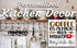 Custom Coffee Sign - Personalized Rustic Farmhouse Style Kitchen Decor